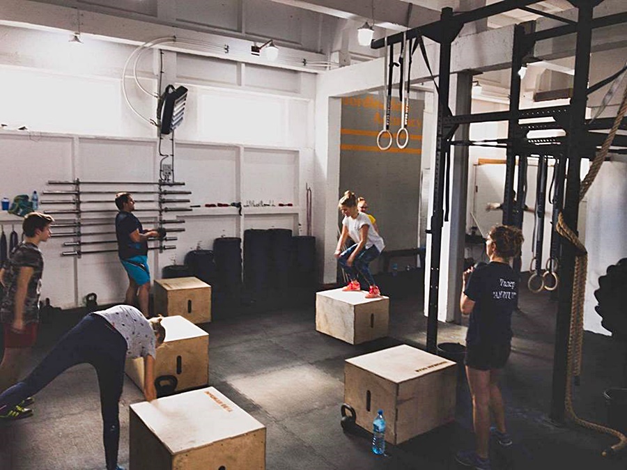 Hokej pod wodą Walenie CrossFit 2017